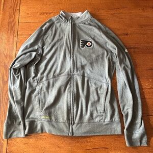 Reebok Gray Center Ice Jacket